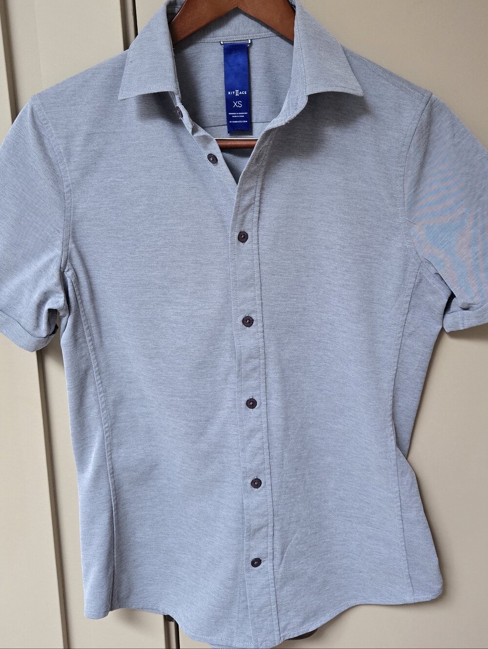 Kit and Ace Light Short Sleeve Button-Down Shirt